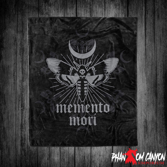 Memento Mori Minky Blanket