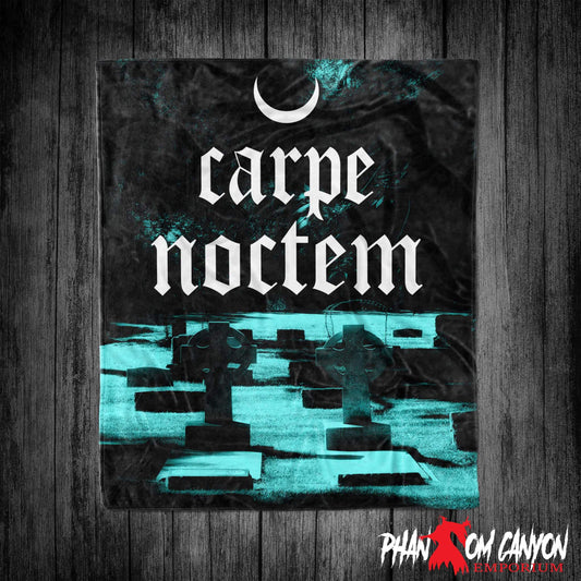 Carpe Noctem Minky Blanket